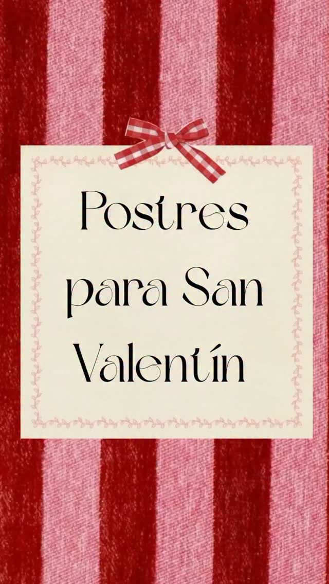 ​Seamos realistas: no soy la persona más fan de San Valentín del mundo. No me verás comprando peluches gigantes, pero… ¡jamás le diría que no a un postre espectacular! ✨

​Si eres de los míos y crees que la mejor forma de decir "te quiero" (a alguien más o a ti mismo) es con azúcar, aquí te traigo 8 ideas irresistibles para que este 14 de febrero valga la pena:

🍮 El trío de Panna Cottas: Vainilla, Caramelo o Chocolate. ¿Cuál eliges?
🍓 Mini Pavlovas con frutos rojos (puro aire y dulzura).
🍫 Trufas de Chocolate para los clásicos.
🍋 Pastelitos de Limón para el toque refrescante.
🎂 Tarta de Chocolate con Ganache y Frambuesas (la reina de la mesa).
🥧 Tarta de Queso de la Viña (el placer cremoso definitivo).

​📍 ¿Dónde encontrar las recetas?
​Todas están esperándote con el paso a paso detallado en mi blog:
👉 www.inmylittlekitchen.com (Link en mi bio 🔗)
​Cuéntame en los comentarios:
¿Eres del equipo "San Valentín a tope" 💘 o del equipo "Solo estoy aquí por el postre" 🙋‍♀️? ¡Te leo!

 #internationalfoodiesunite  #goldentastyfoodie  #teamhappyfoodies #amigosfoodiesinsta #fellowfoodielovers