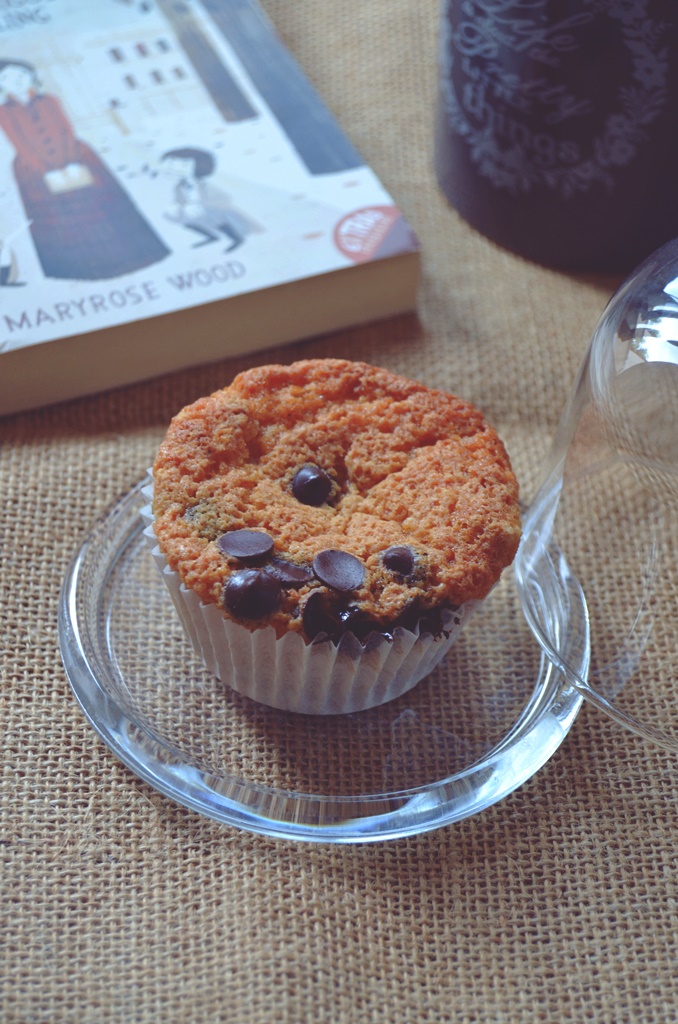 Muffins de calabaza y chocolate 