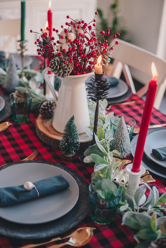 Ideas para decorar nuestra mesa en navidad