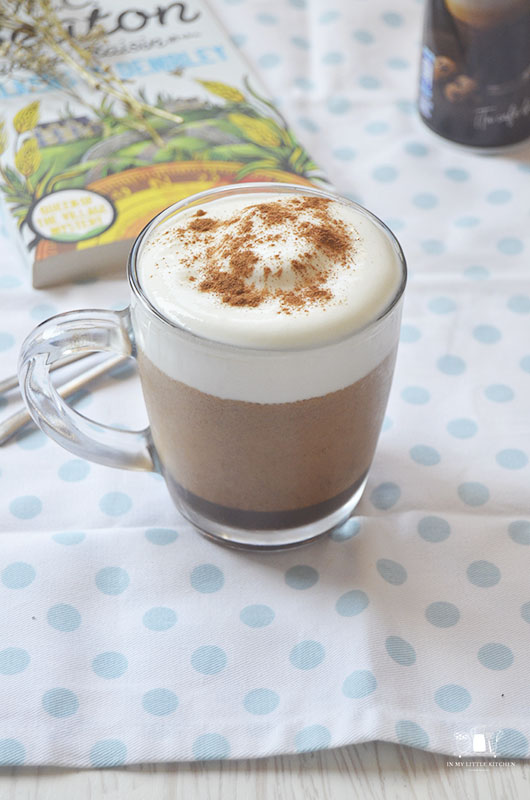 Crema de café con espuma de leche