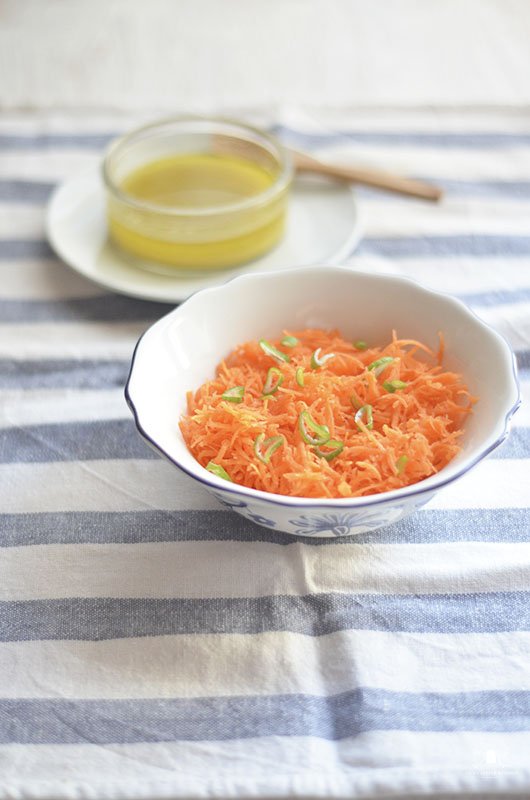 Ensalada francesa de zanahoria