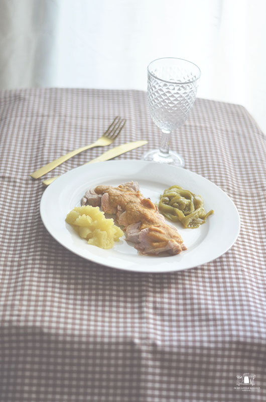 Solomillo con salsa de verduras