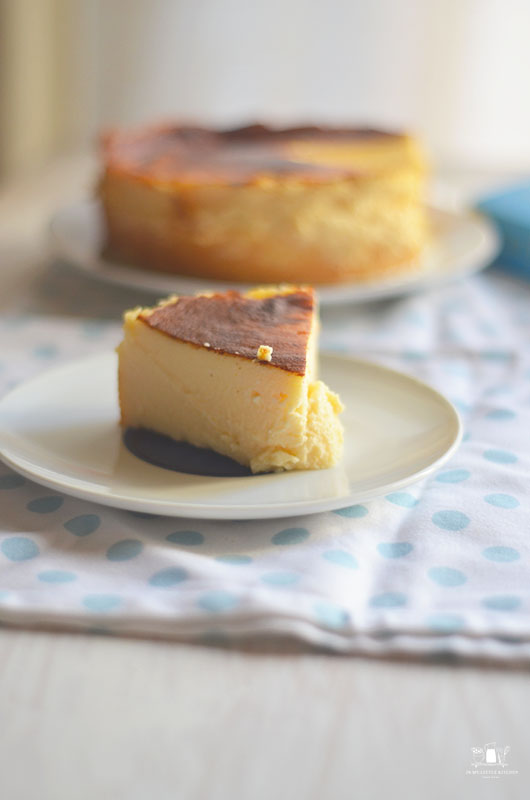 Tarta de yogur en freidora de aire