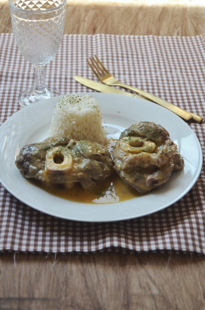 Ossobuco con verduras