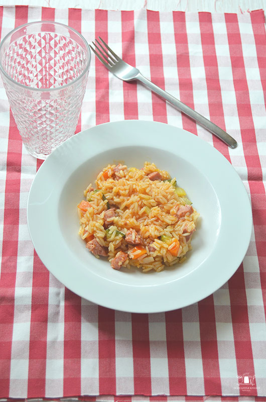 Arroz con verdura