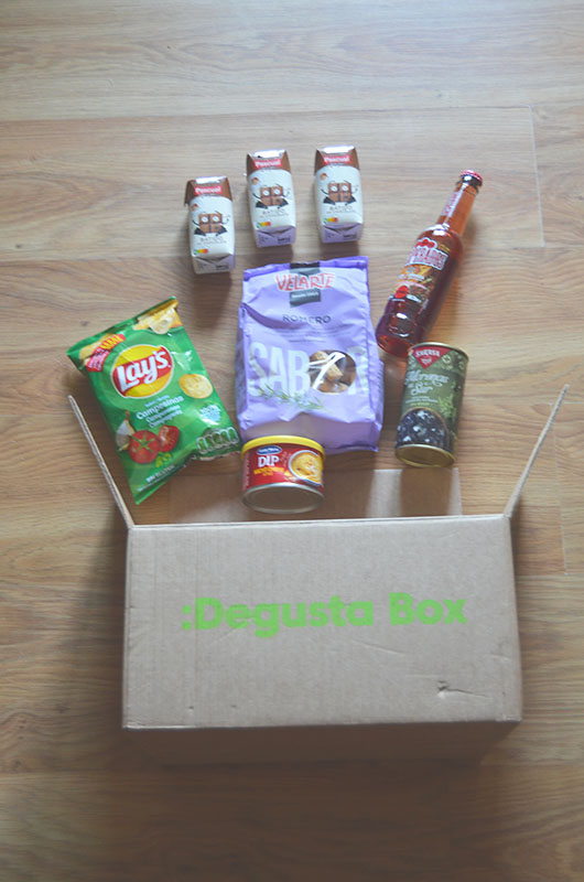 Contenido de la degustabox de julio