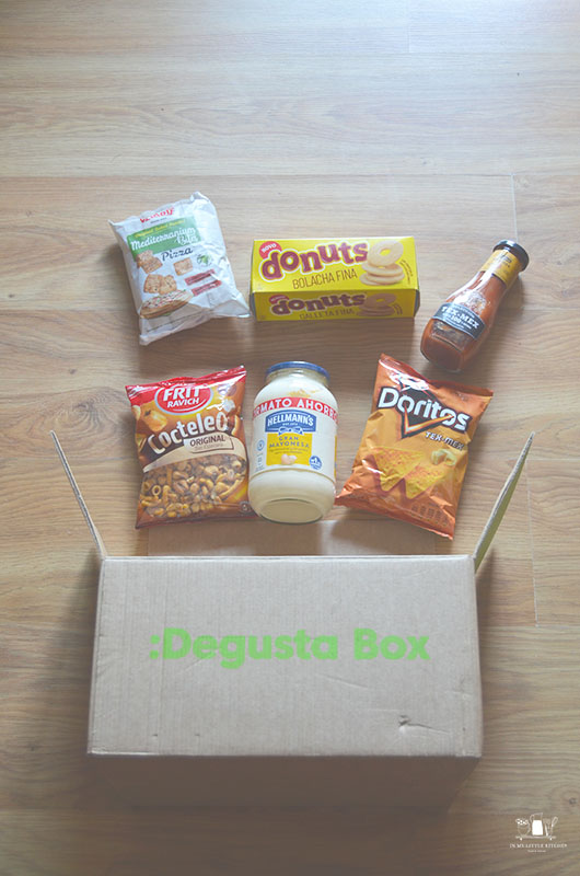 Contenido de la degustabox de julio