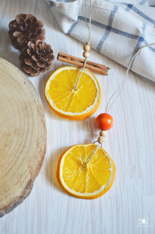 Naranjas deshidratadas en airfryer