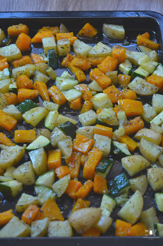 Verduras asadas