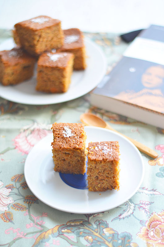 Bizcocho de zanahoria y coco sin gluten