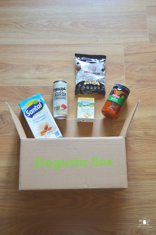 Contenido de la degustabox de abril