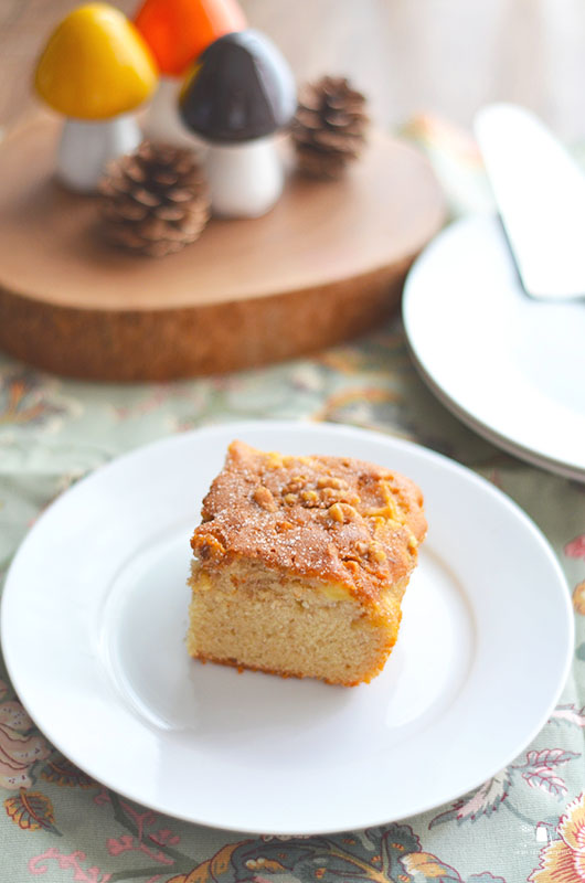 Coca de manzana y nueces sin gluten