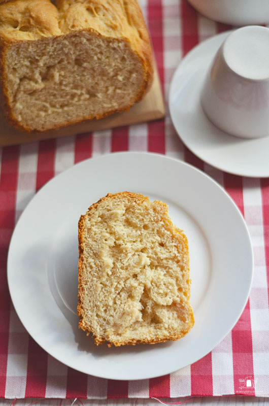 Pan de miel en panificadora