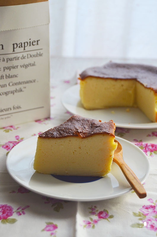 Tarta de queso en freidora de aire