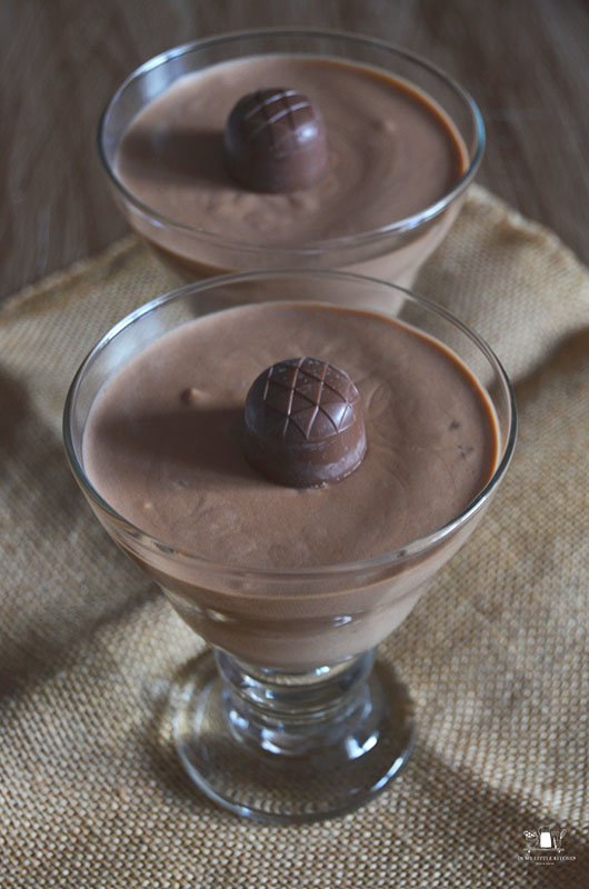 Mousse de turrón de chocolate con solo dos ingredientes