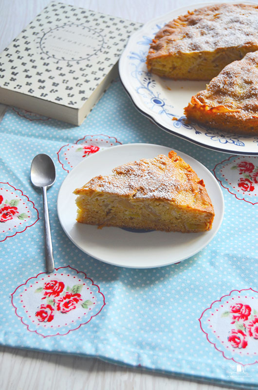 Tarta de manzana francesa casera